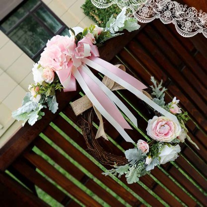Pretty/Fancy/Fascinating/Graceful Free-Form Silk Flower Decorations -